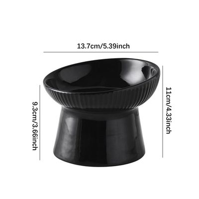KPYTE Gamelle inclinée pour chat et chien