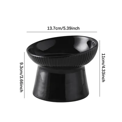 KPYTE Gamelle inclinée pour chat et chien