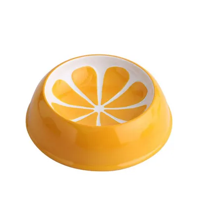 KPYTE Gamelle pour chat en céramique en forme de fruit