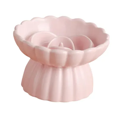 KPYTE Gamelle surélevée en céramique pour chat à alimentation lente