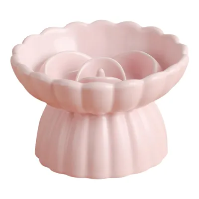 KPYTE Gamelle surélevée en céramique pour chat à alimentation lente