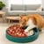 KPYTE Mangeoire rotative interactive pour chats et chiens
