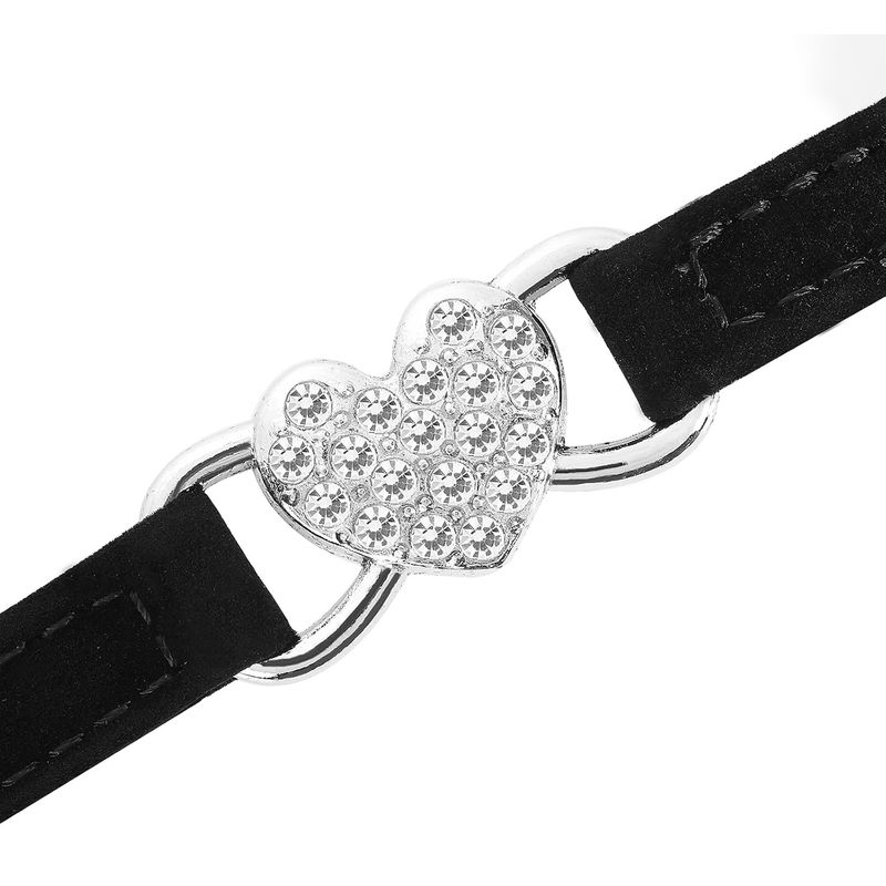 KPYTE Collier pour chat en forme de cœur