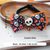 IntiMeg Collier pour chat avec nœud en forme de tête de mort pour Halloween
