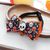 IntiMeg Collier pour chat avec nœud en forme de tête de mort pour Halloween