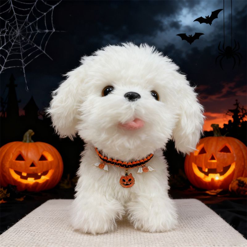 IntiMeg Fantôme de citrouille colliers d'Halloween réglables pour chat