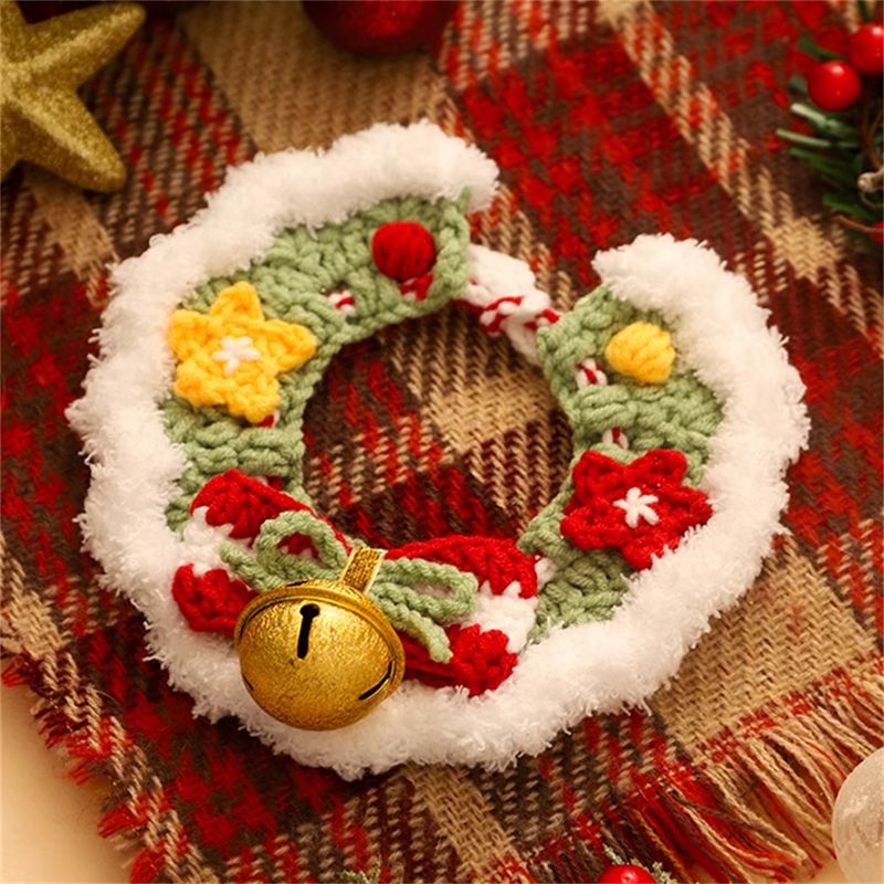 IntiMeg Collier et bavette de Noël pour chat