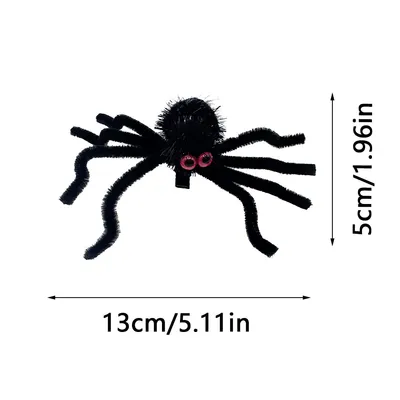IntiMeg 3 Haarspangen – Halloween-Spinne – Für Hunde und Katzen