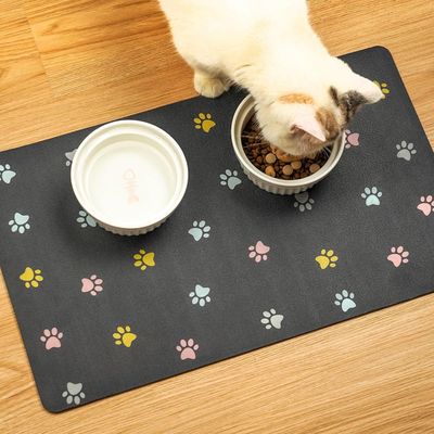 KPYTE Tapis d'alimentation pour chien
