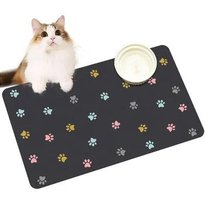 KPYTE Alfombrilla para comer perros