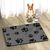 KPYTE Tapis d'alimentation antisalissure pour chats et chiens