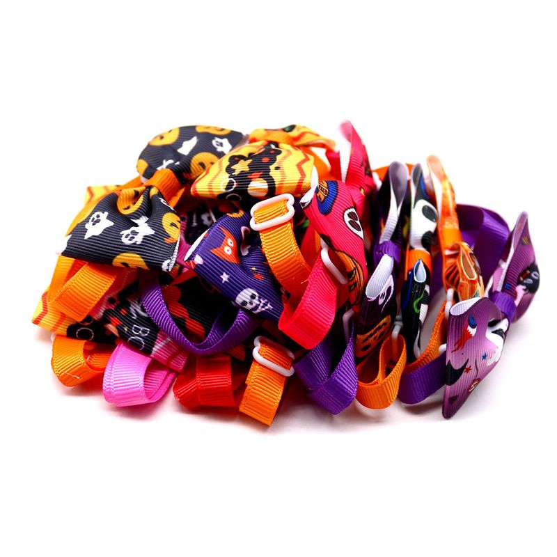 IntiMeg Collection Halloween : 12 colliers à nœud pour chat