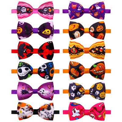 IntiMeg Collection Halloween : 12 colliers à nœud pour chat