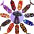 IntiMeg 11 nœuds papillon pour chiens et chats sur le thème d'Halloween