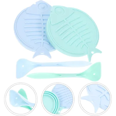 KPYTE Cuillère à couvercle en silicone pour chats et chiens