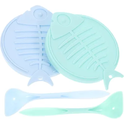 KPYTE Cuillère à couvercle en silicone pour chats et chiens