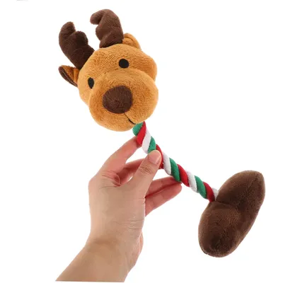KPYTE Jouet couineur de Noël pour chien