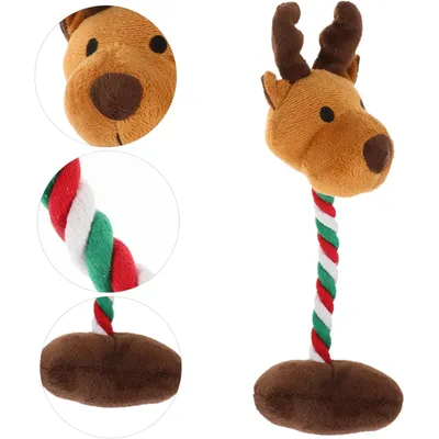 KPYTE Jouet couineur de Noël pour chien