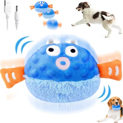 KPYTE Jouets interactifs en peluche pour chiens