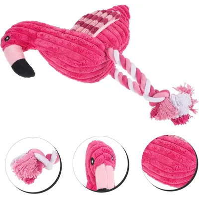 KPYTE Jouet pour chien en velours côtelé