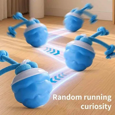 KPYTE Jouet intelligent pour chien avec balle roulante