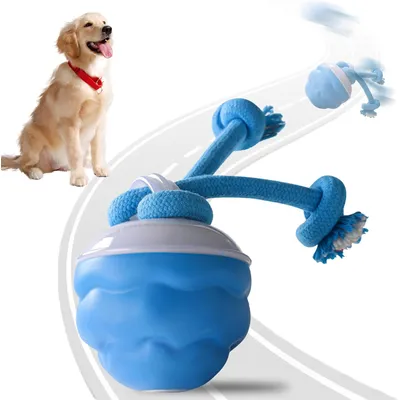 KPYTE Jouet intelligent pour chien avec balle roulante