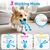 KPYTE Balle jouet interactive pour chien