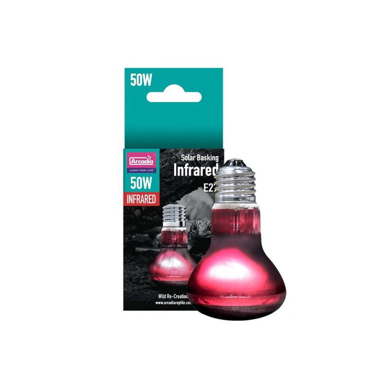 Arcadia - Spot infrarouge - Chauffage pour Reptiles