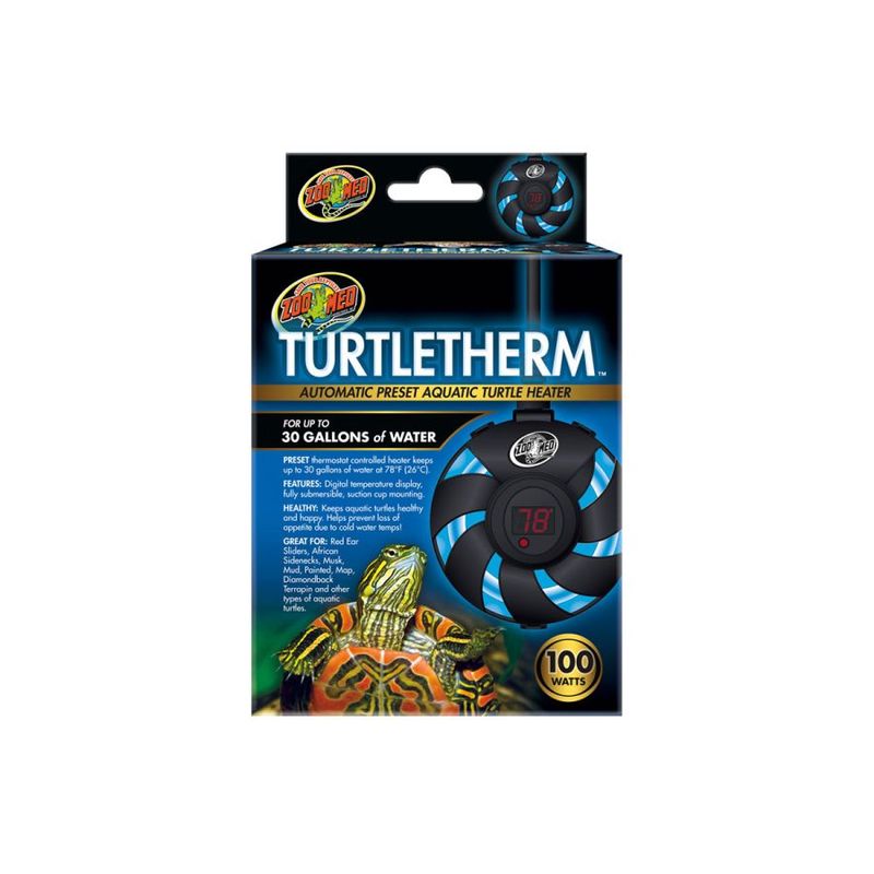 ZooMed - Turtletherm - Chauffage aquatique "hélice" pour Reptile