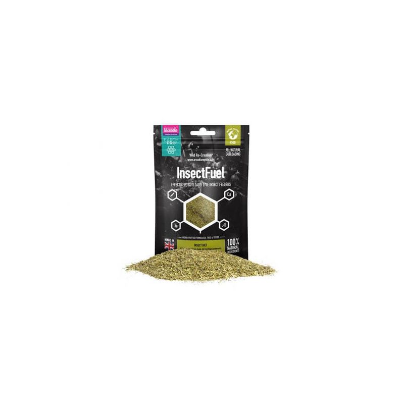 Arcadia - EarthPro Insect Fuel pour  l'alimentation des Insectes