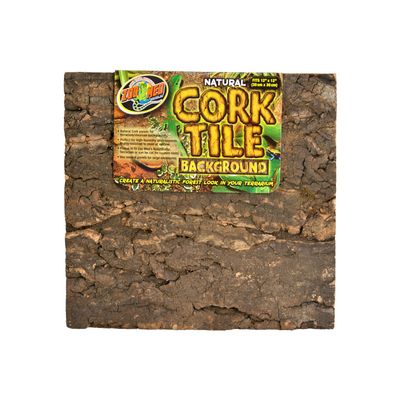 ZooMed - Natural Cork Tile Background - Décor de fond en liège pour Reptile