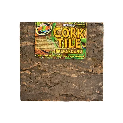 ZooMed - Natural Cork Tile Background - Décor de fond en liège pour Reptile