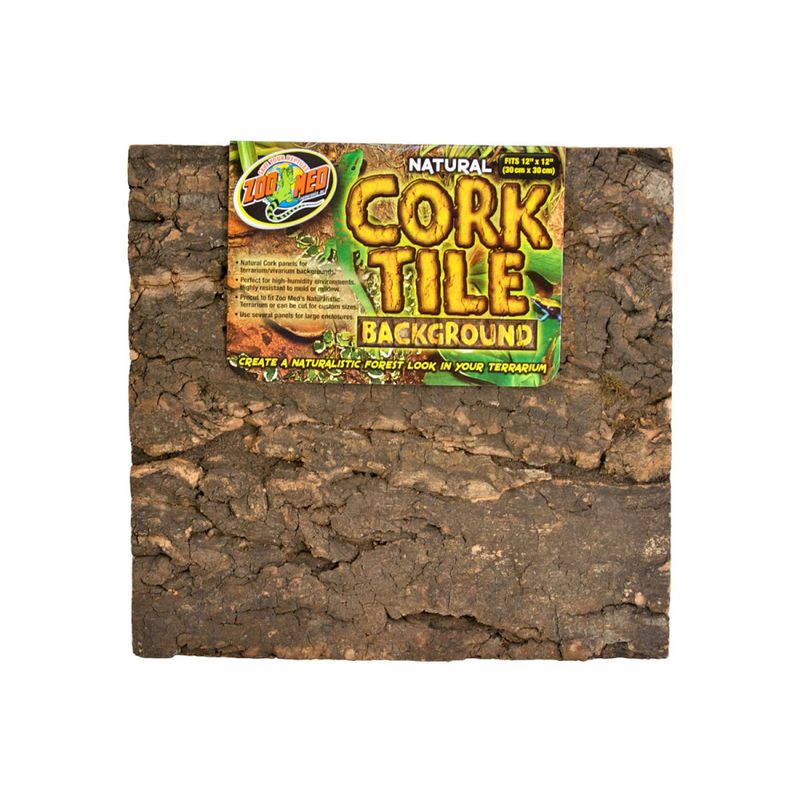 ZooMed - Natural Cork Tile Background - Décor de fond en liège pour Reptile