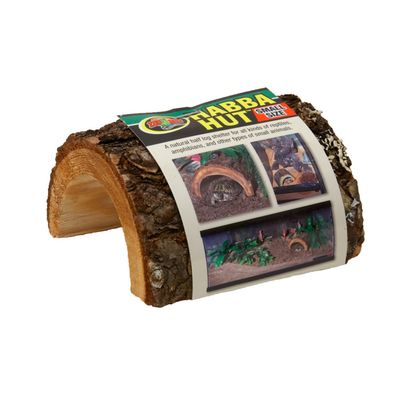 ZooMed - Habba Hut - Cachette en bois de sapin - Décor pour Reptiles