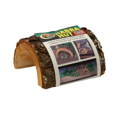 ZooMed - Habba Hut - Cachette en bois de sapin - Décor pour Reptiles