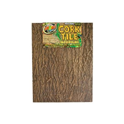 ZooMed - Natural Cork Tile Background - Décor de fond en liège pour Reptile