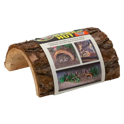 ZooMed - Habba Hut - Cachette en bois de sapin - Décor pour Reptiles