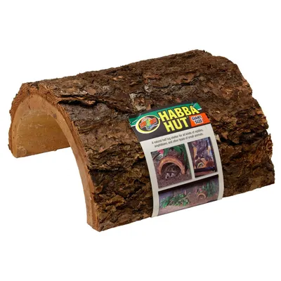 ZooMed - Habba Hut - Cachette en bois de sapin - Décor pour Reptiles