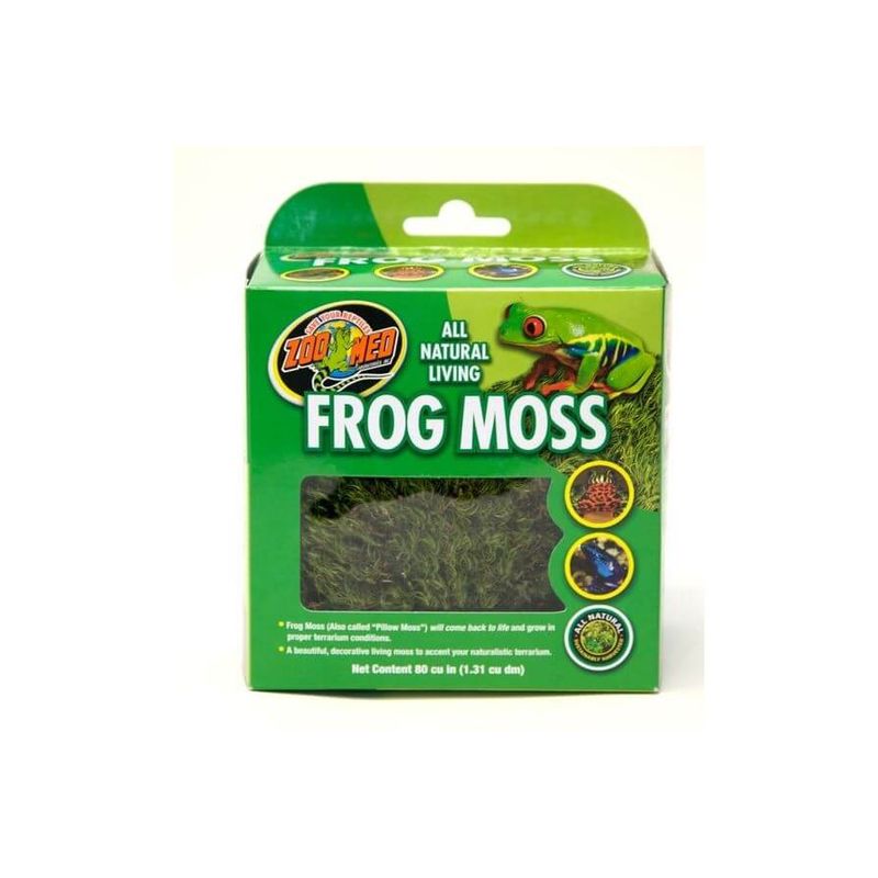 ZooMed - Frog Moss - 1.31 Litres - Substrat pour Reptiles - ZooMed