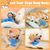 KPYTE Jouet en peluche pour chien en forme de canard