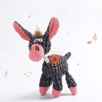 KPYTE Jouets en peluche doux pour chiens