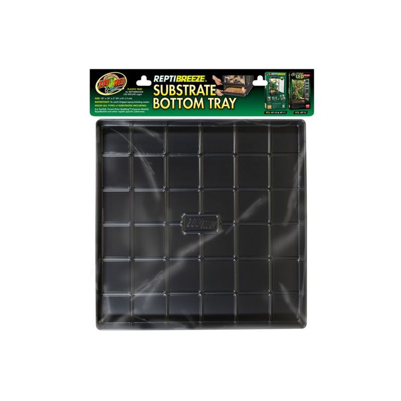 ZooMed - ReptiBreeze Substrate Bottom Tray - Plateau à substrat