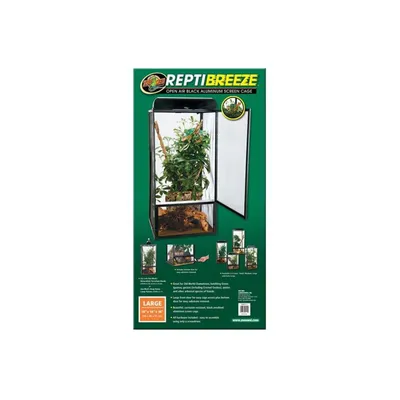 ZooMed - ReptiBreeze - Terrarium grillagé pour Caméléon ZooMed - ReptiBreeze - Terrarium grillagé pour Caméléon