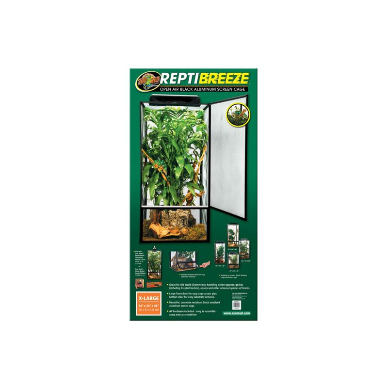 ZooMed - ReptiBreeze - Terrarium grillagé pour Reptile
