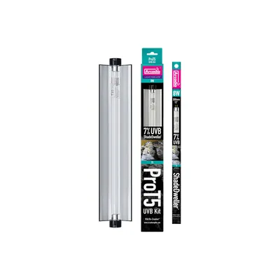 Arcadia - Kit ShadeDweller ProT5 UVB 7% 8W - Espèces crépusculaires