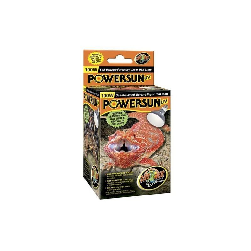 ZooMed - Powersun UVB - Eclairage pour Reptiles