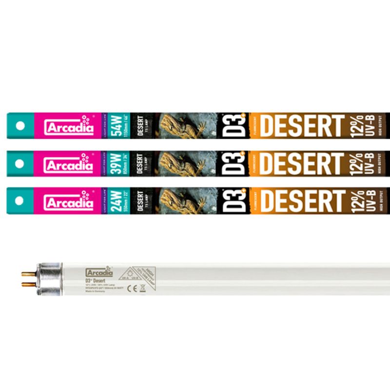 Arcadia - Reptile Lamp Desert T5 - Tube fluorescent UVB 12%