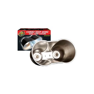 ZooMed - Clamp Lamp, Large Combo Deep Dome - Eclairage pour Reptiles