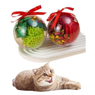 IntiMeg Jouet - Ensemble de jouets de Noël pour chat