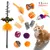 IntiMeg Lot de 13 jouets - Halloween pour chat - Jeu interactif